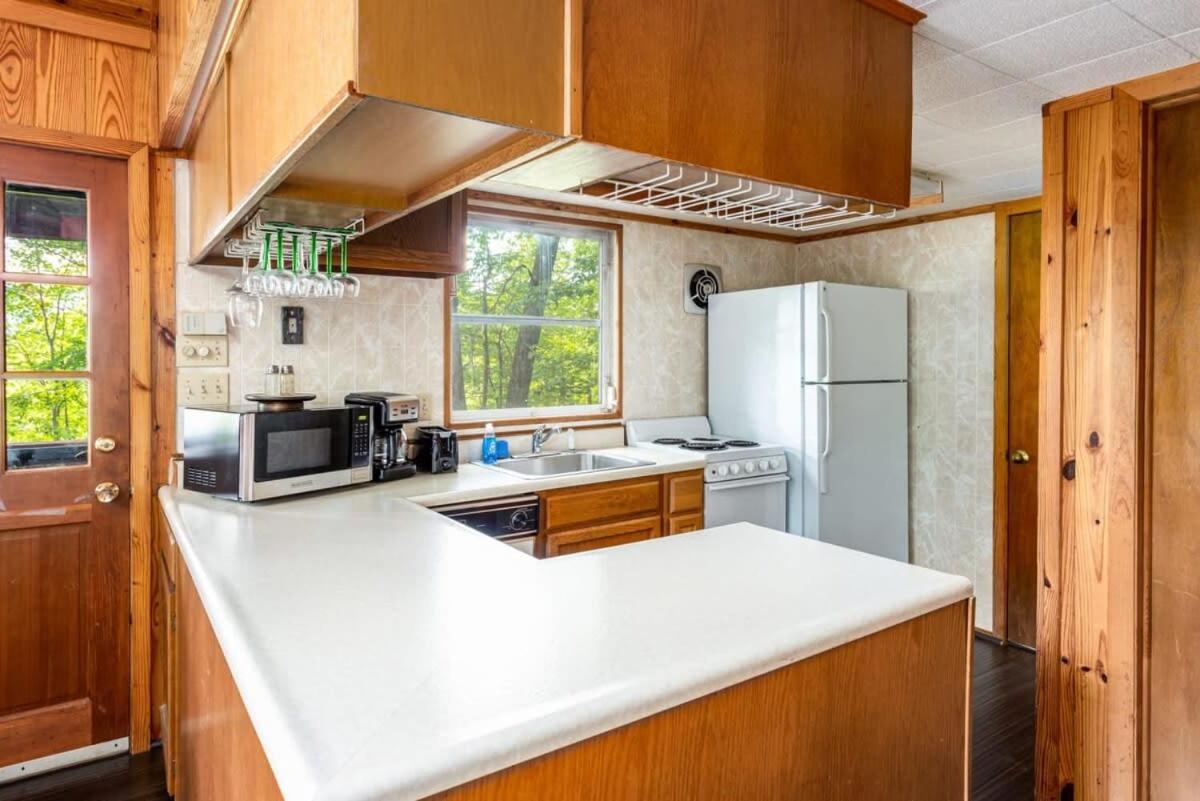 Hot Tub, Large Deck, Wifi, Fire Pit At Chalet Cabin Morton Grove Bagian luar foto