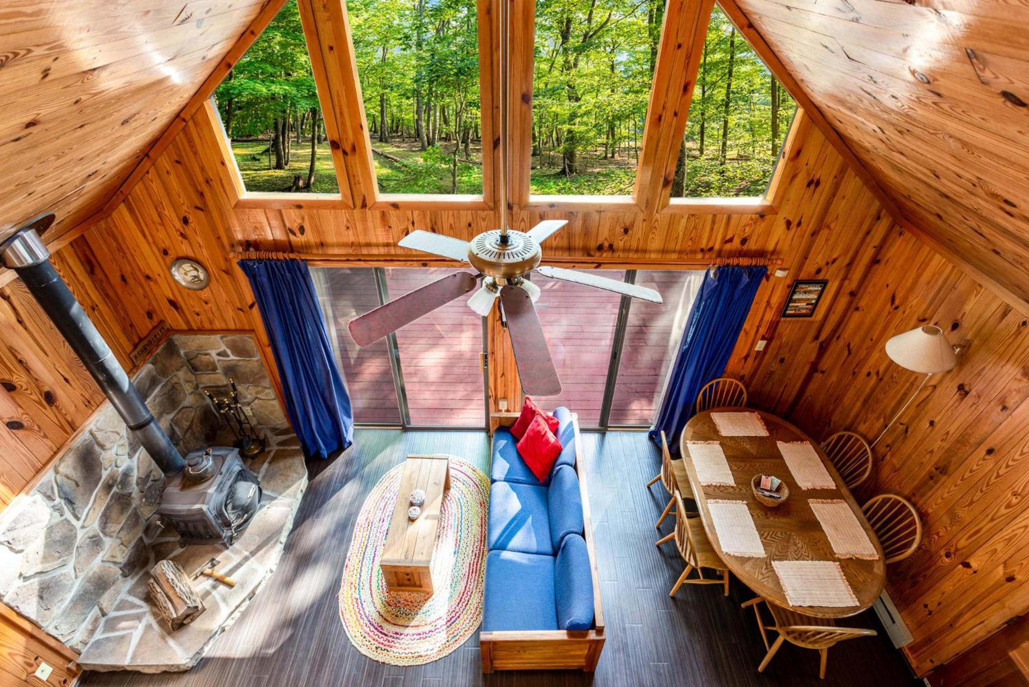 Hot Tub, Large Deck, Wifi, Fire Pit At Chalet Cabin Morton Grove Bagian luar foto